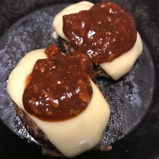 チーズハンバーグ